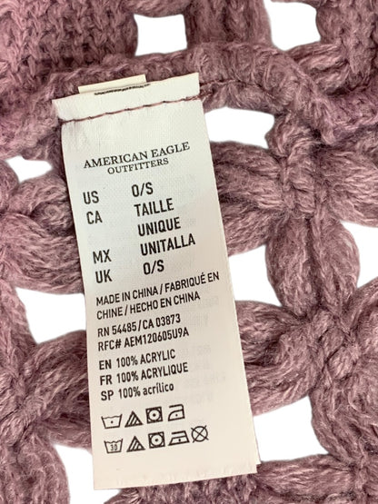One Size American Eagle Womens Cowl Neck Scarf Soft Fringed