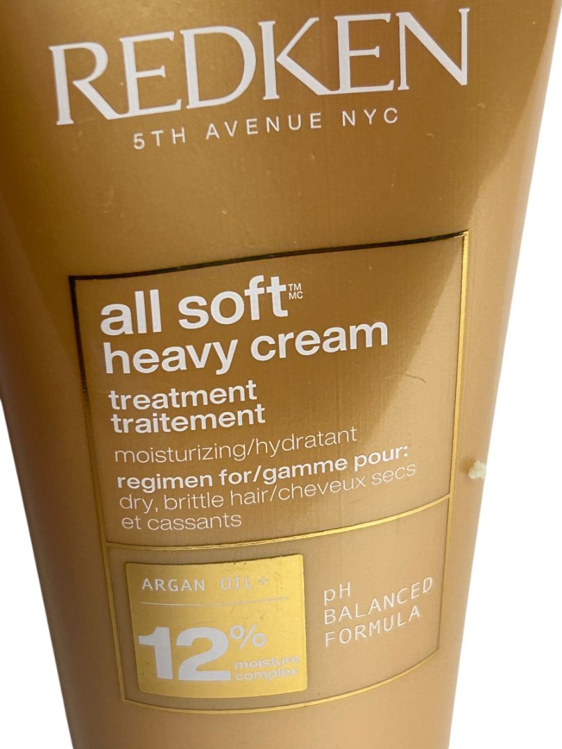 Redken All Soft Heavy Cream Super Treatment New Look 8.5 oz