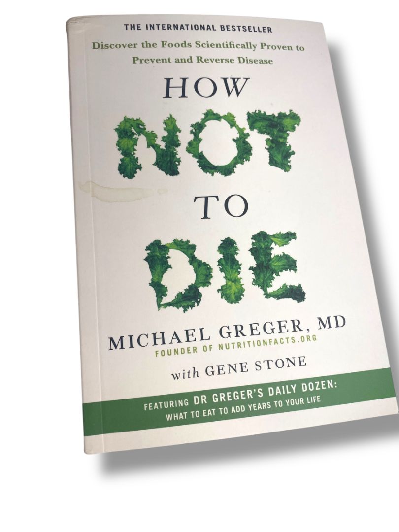 Set of How Not to Die Book and Cookbook Michael Greger Gene Stone