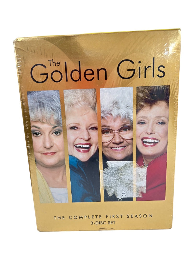 The Golden Girls DVD Set The Complete First Season 3 Disc Sealed