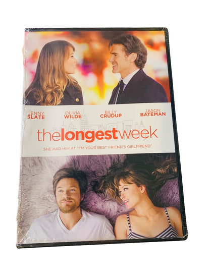 The Longest Week Sealed New DVD PG-13 Movie Jenny Slate Olivia Wilde