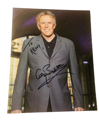 Signed Gary Busey The Apprentic 8 x 10 Photo Personalized Autograph