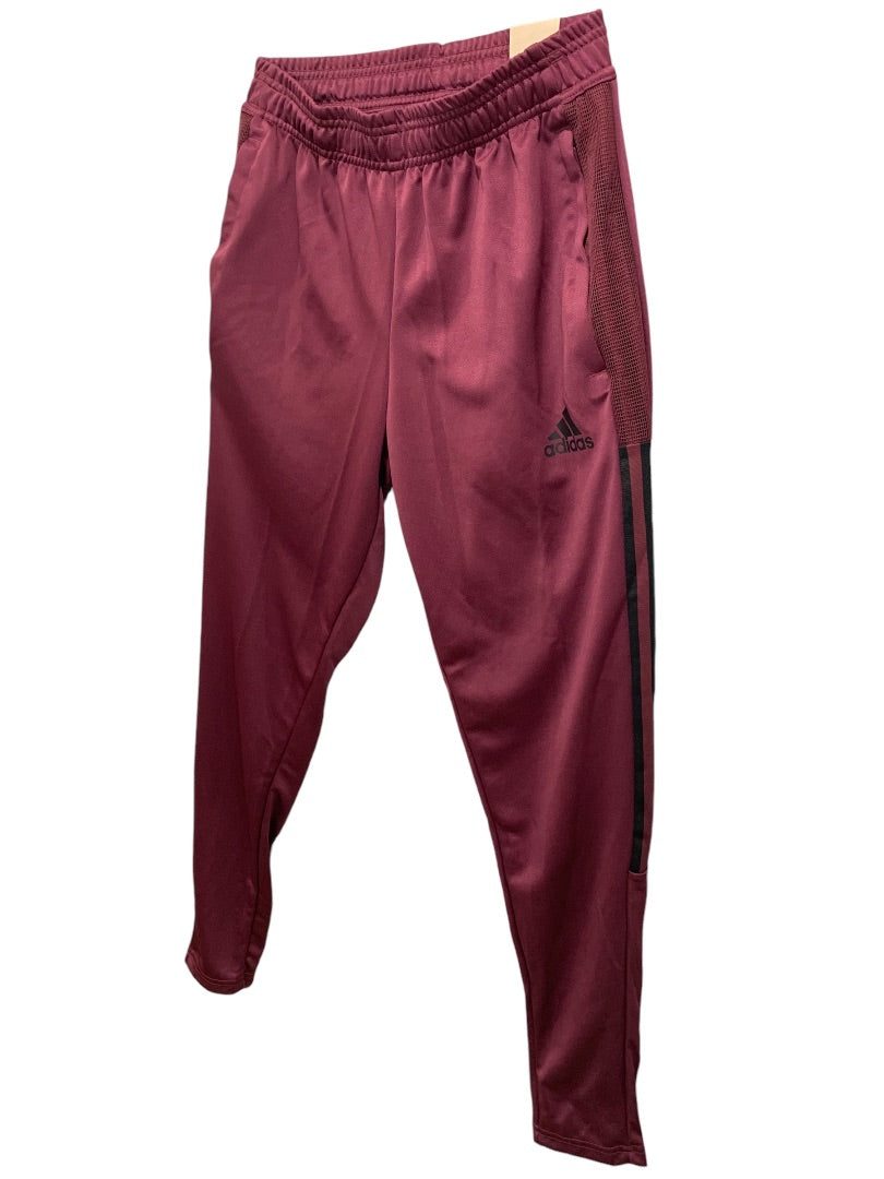 Small Adidas Mens New Tiro Track Pants Football Soccer Victory Crimson HC7714