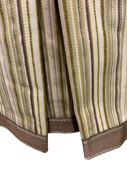 Smith + Noble Set of 2 Pocket Pleated Valance Curtains 48 x 18 Inches