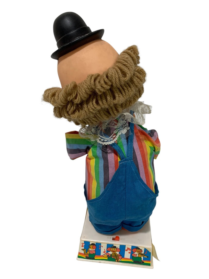 The Saxophonist Mr. Bob Fu Shin Toys Clown Musical Light Up 13 Inch