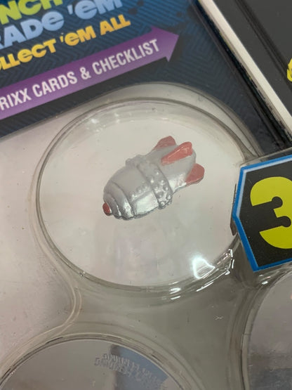 Roxx Reflectorzz New Cards Checklist 3D Reflection Rocket Eyeball Planet