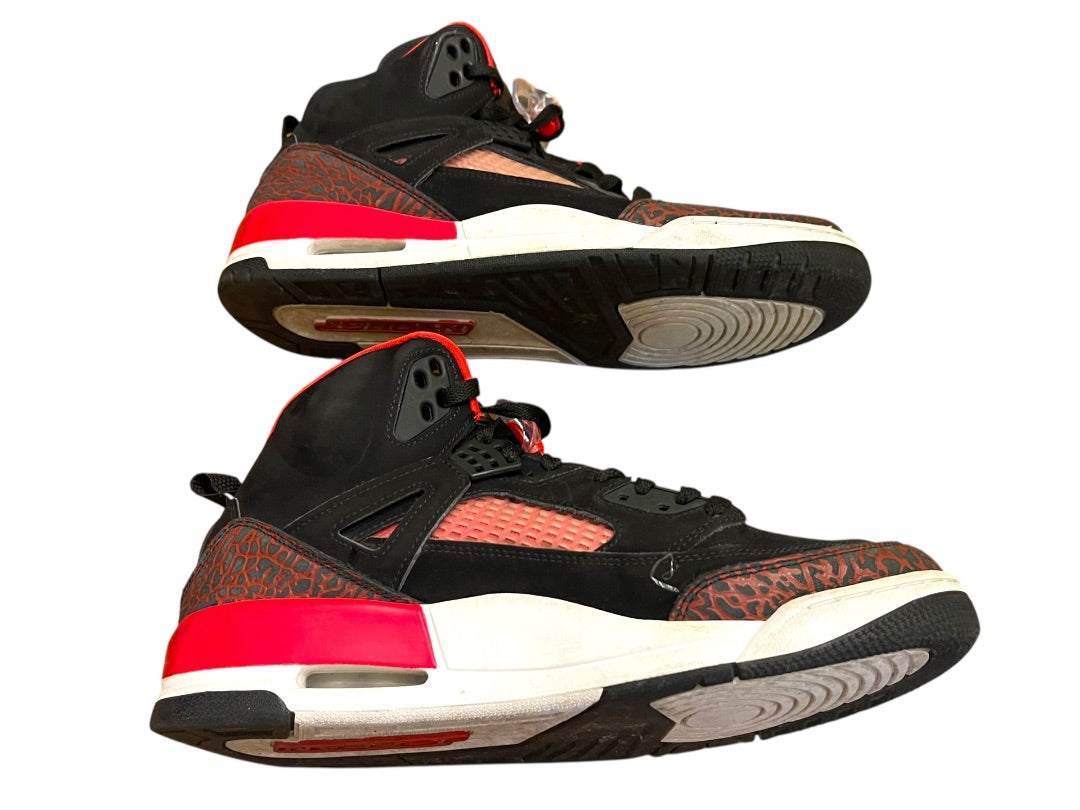 11 Nike Jordan Spizike GS Black University Red 316371-060 High Top Sneakers