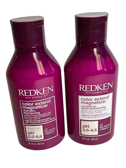 Redken Color Extend Magnetics Shampoo Conditioner Set pH Balanced 10.1 fl oz