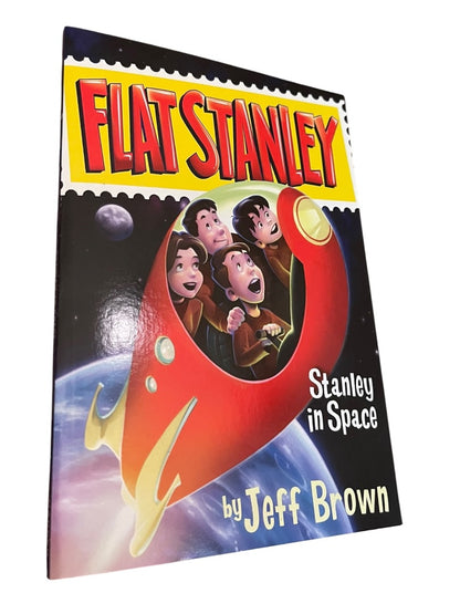 Box Set of 4 The Flat Stanley Collection Jeff Brown Paperback Books