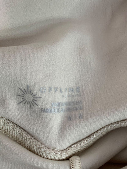 Size Medium Offline by Aerie Bubble Mini Skirt Ivory Skort Undershort