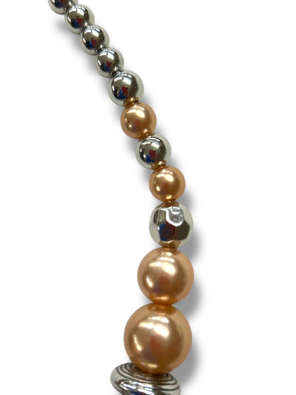 New Paparazzi In Good Glaze 20" Necklace and 1.75" Drop Pierced Earring Set