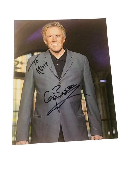 Signed Gary Busey The Apprentic 8 x 10 Photo Personalized Autograph