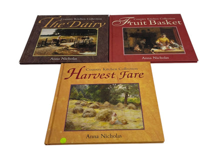 Country Kitchen Collection Books The Dairy Fruit Basket Harvest Fare Anna Nicholas Hardcover