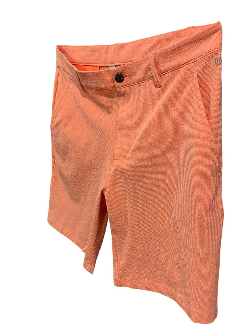 Size 30 Adidas Mens New Crosshatch Coral Fuion Shorts HR9053