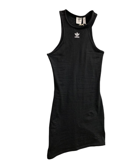 Small Adidas Womens New Black Racerback Tank Dress HF7490