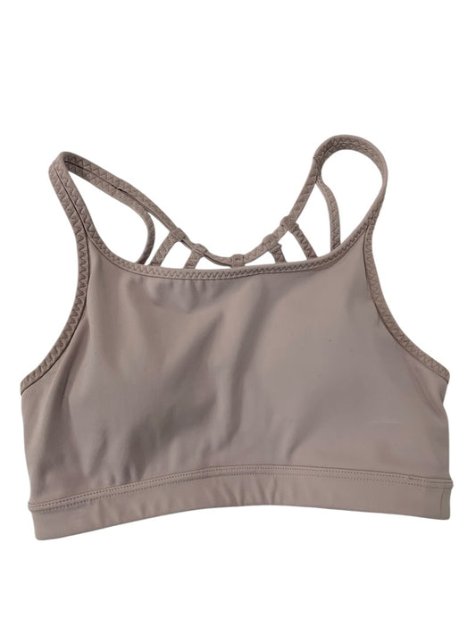 XS Athleta Strappy Sports Bra Removable Inserts Light Lavender