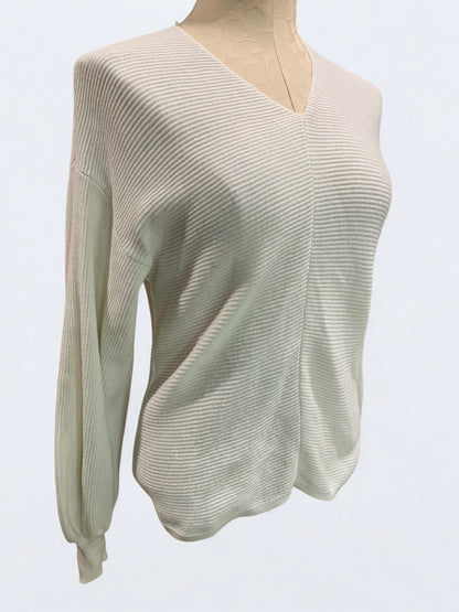 XS 1.State Womens V-Neck Lightweight Sweater Pullover