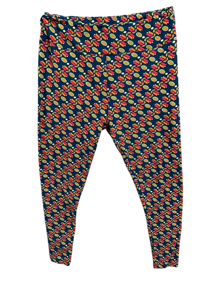 Tall and Curvy T&C LulaRoe Womens Tulip Print Leggings