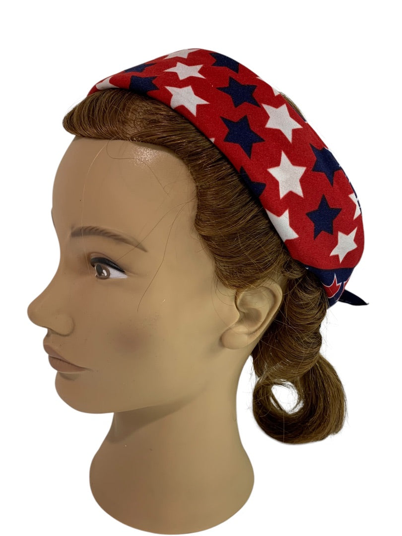 Claires New Hair Fabric Headband Tied Handkerchief Stars