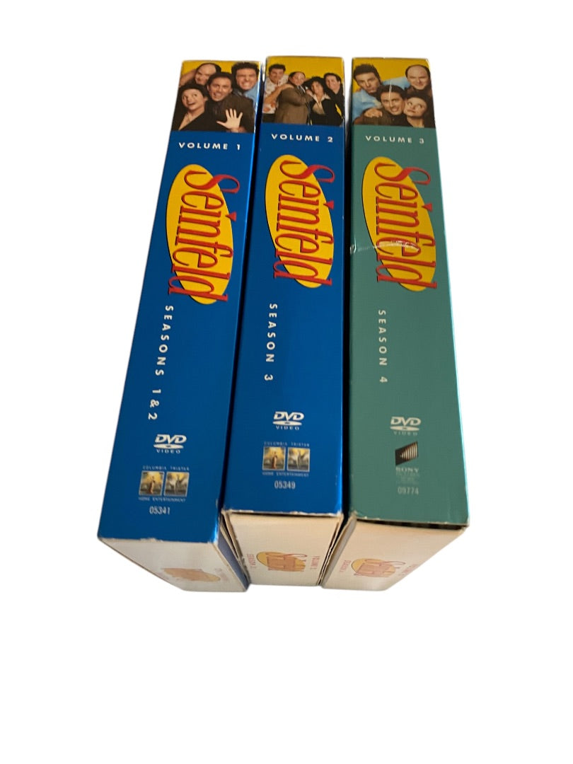 Seinfeld DVD Set Seasons 1 2 3 4 (1-4) Box Set TV Sitcom