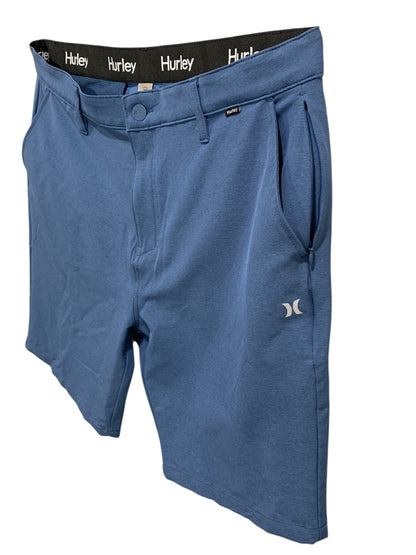 Size 36 Hurley Mens Blue Hybrid Spacedye Walk Short