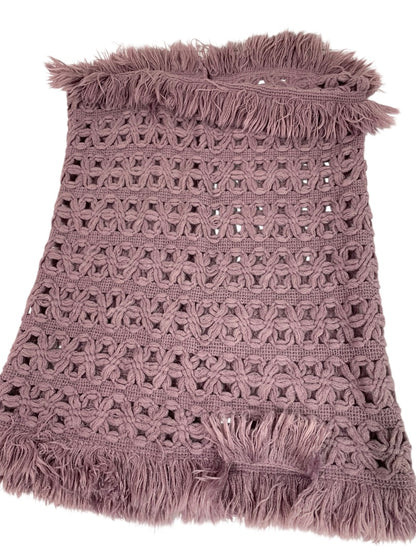 One Size American Eagle Womens Cowl Neck Scarf Soft Fringed