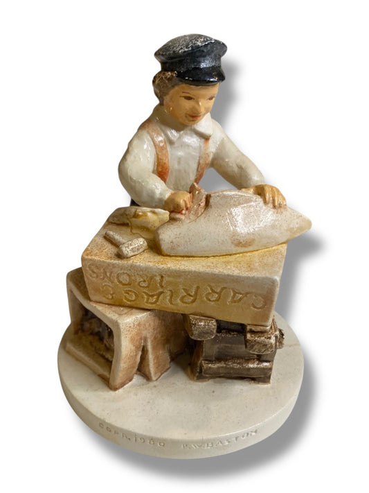 Sebastian Miniatures Signed Numbered Figurine 1980 Sailing Days Boy