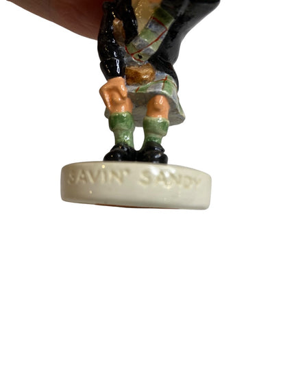 Vintage Sebastian Miniatures Savin' Sandy Armstrong Figurine 2.75"
