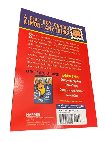 Box Set of 4 The Flat Stanley Collection Jeff Brown Paperback Books