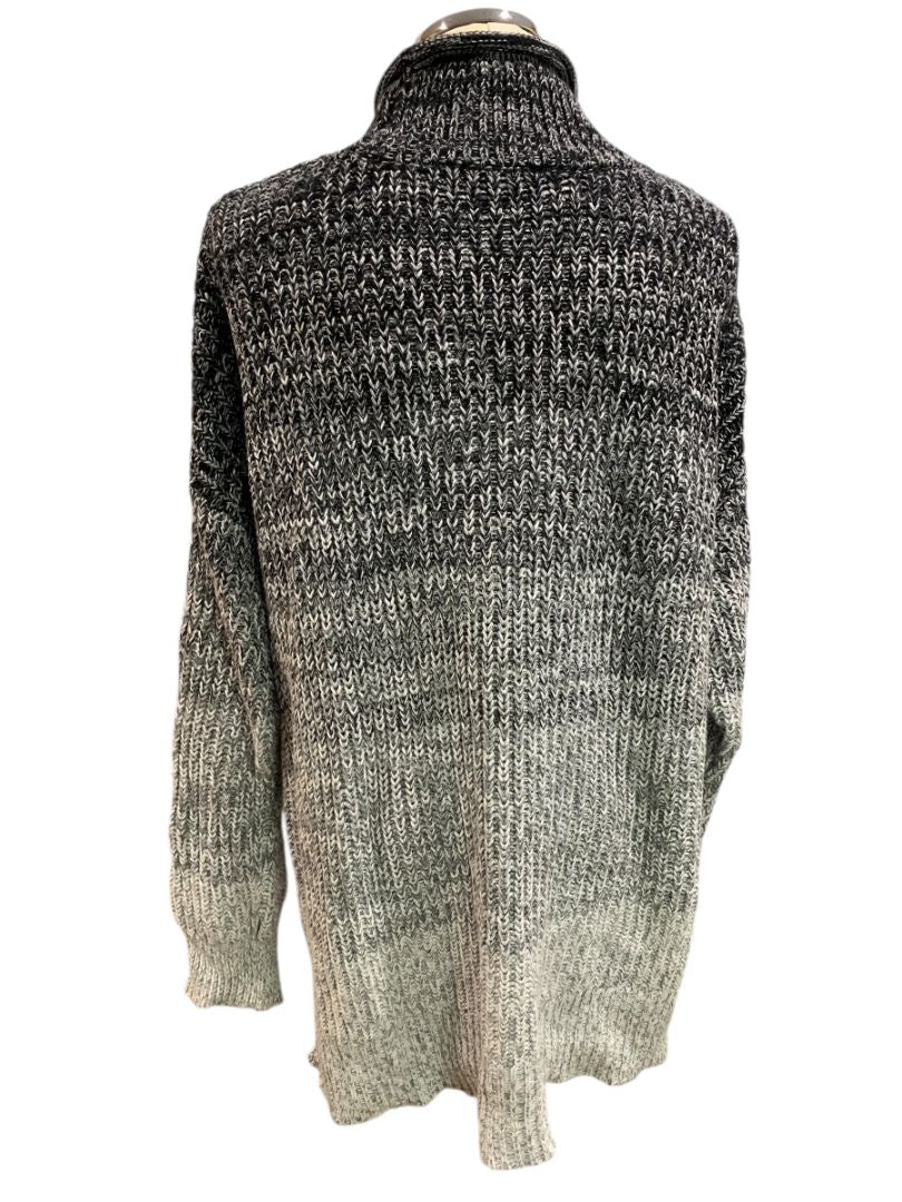 Size XL Haven Well Within Womens Chunky Knit Roll Turtleneck Sweater