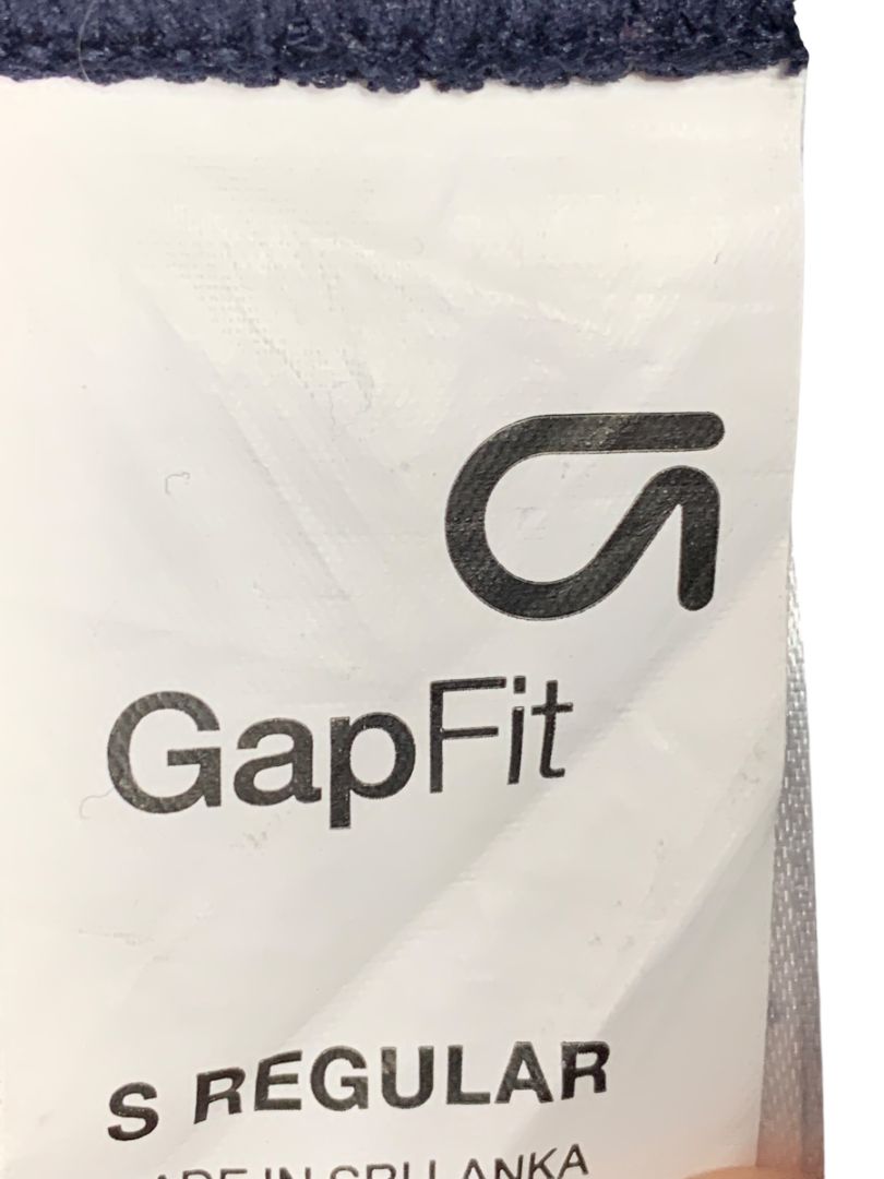 Small GapFit Womens Navy Blue Ribbed Jogger Leggings 26" Inseam