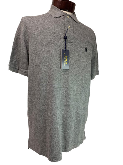 Size Medium Polo Ralph Lauren Mens New Gray Heathered Shirt Classic Fit