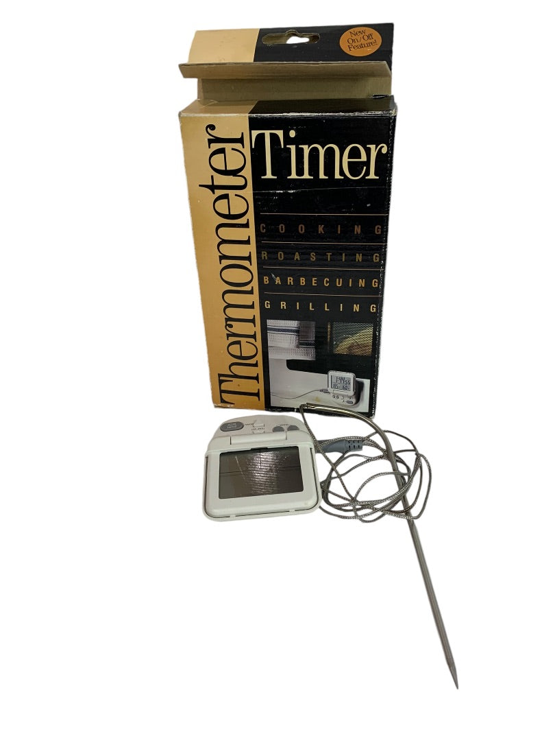 Williams Sonoma Vintage 1990s Digital Cooking Thermometer Timer Working