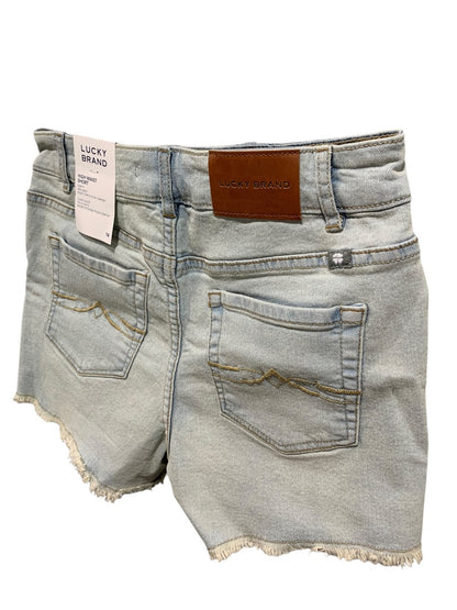 Size 14 Lucky Brand Girls New Jean Shorts High Waist Buttonfly