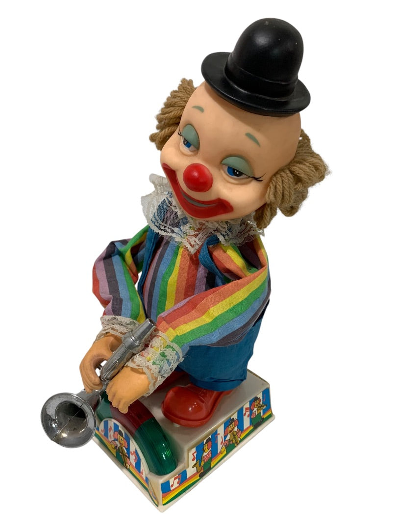 The Saxophonist Mr. Bob Fu Shin Toys Clown Musical Light Up 13 Inch