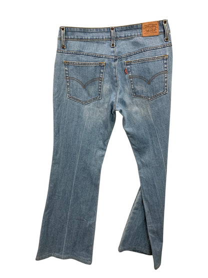 Size 30 Levis Red Tab Jeans Womens Boot Cut Denim 31 Inch Inseam