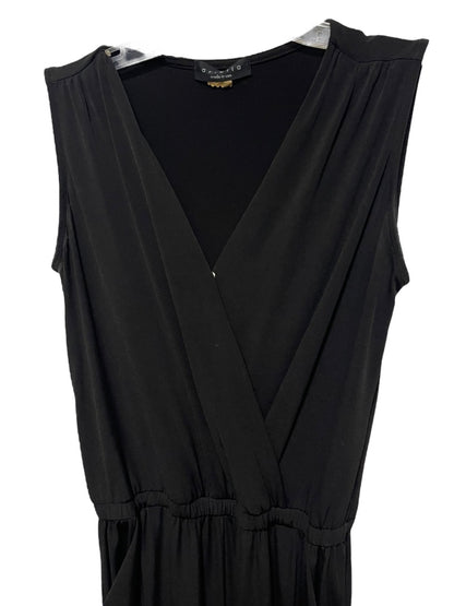 Small Wilfred Sleeveless Jumpsuit Back Zipper Black Womens