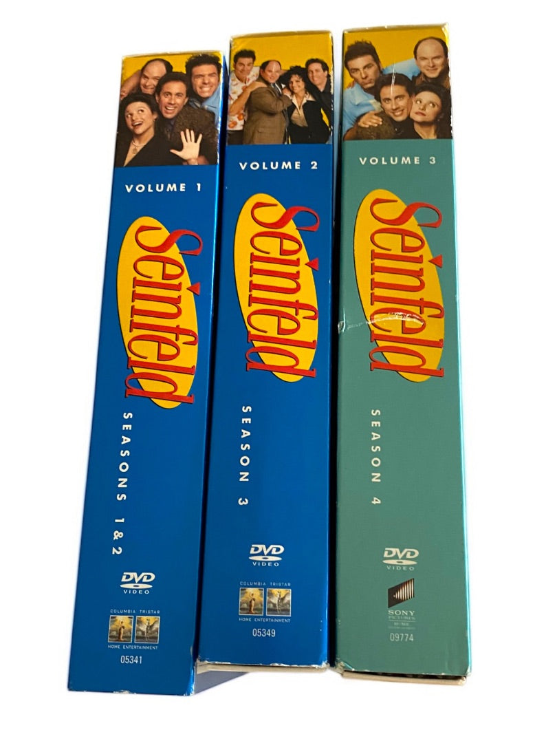 Seinfeld DVD Set Seasons 1 2 3 4 (1-4) Box Set TV Sitcom