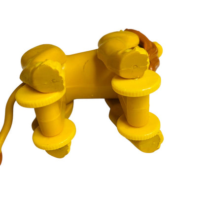 Disney Applause Lion King Mufasa Toy Rolling Articulated 4 Inch