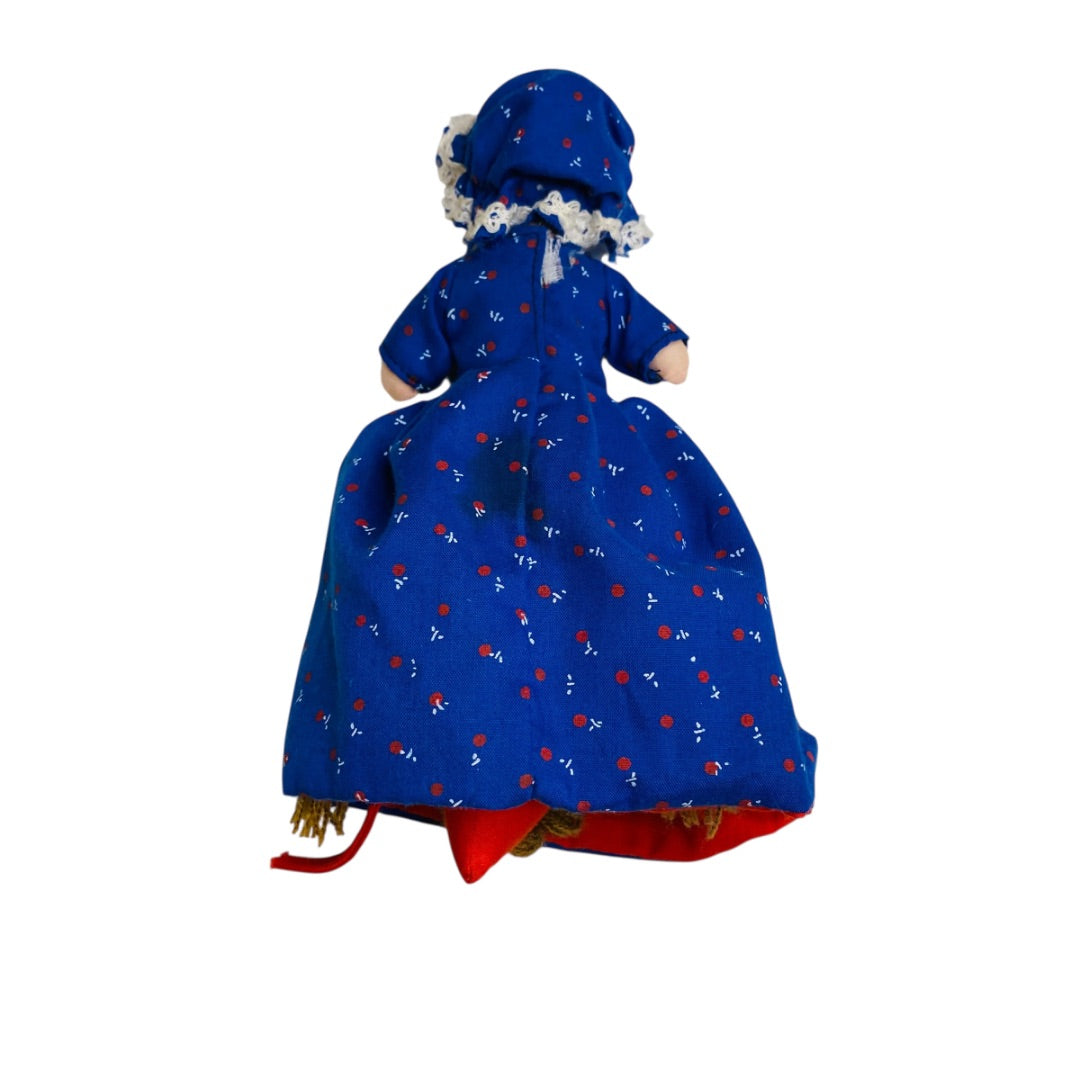 Vintage Topsy Turvy Doll Red Riding Hood Granny 8" Flip Toy