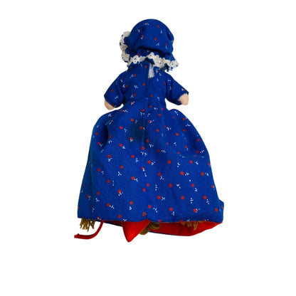 Vintage Topsy Turvy Doll Red Riding Hood Granny 8" Flip Toy