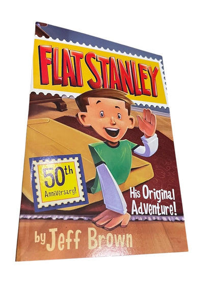 Box Set of 4 The Flat Stanley Collection Jeff Brown Paperback Books