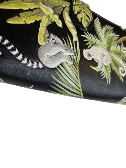 Shag Wear Canada Vegan Leather Wallet Bifold Sloth Lemur Monkey