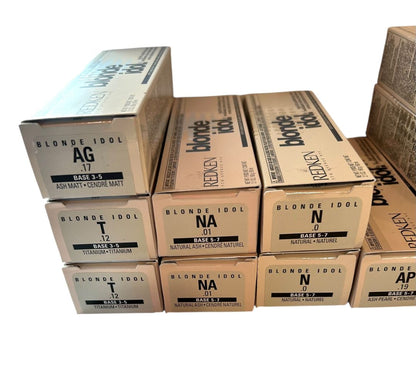 Lot of 19 Redken Blonde Idol Hair Colors Assorted Cream Oil Base Breaker