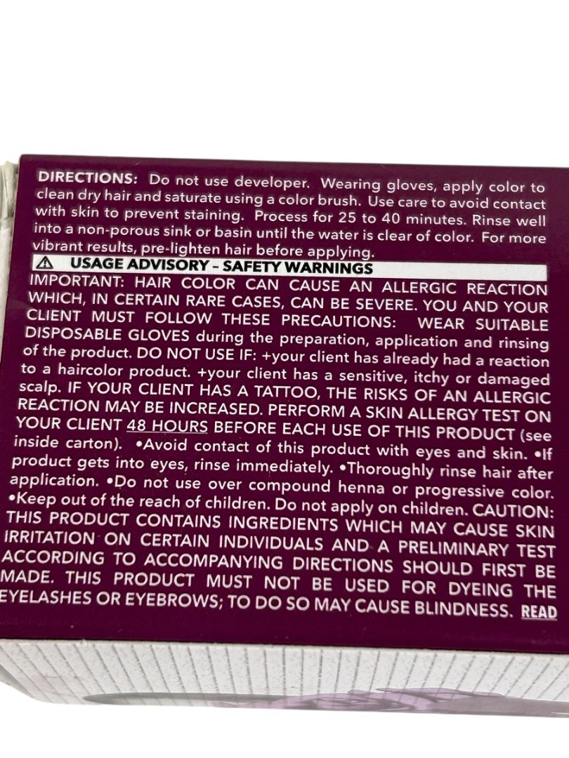 Pulpriot Semi-Permanent Color Jam Color 4 oz New