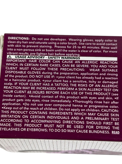 Pulpriot Semi-Permanent Color Jam Color 4 oz New