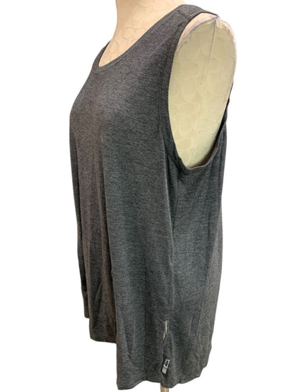 XL RBX Womens Gray Workout Tank Top Shirt Heathered