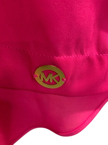 Size XL Michael Kors Hot Pink Womens Tank Top Flounce Hem Soft