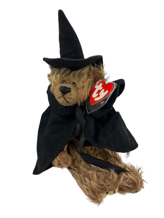 Ty Beanie Babies Attic Treaures 1993 Esmerelda Witch Bear Stuffed Animal Tags