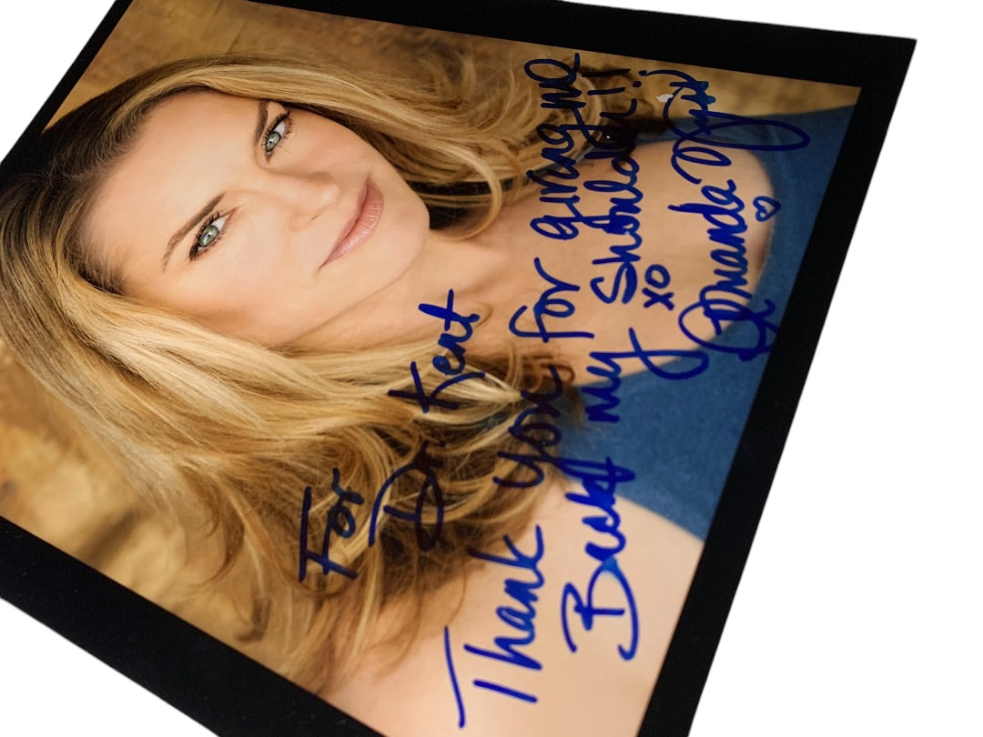 Amanda Wyss Signed 8x10 Photo Personalized Autograph